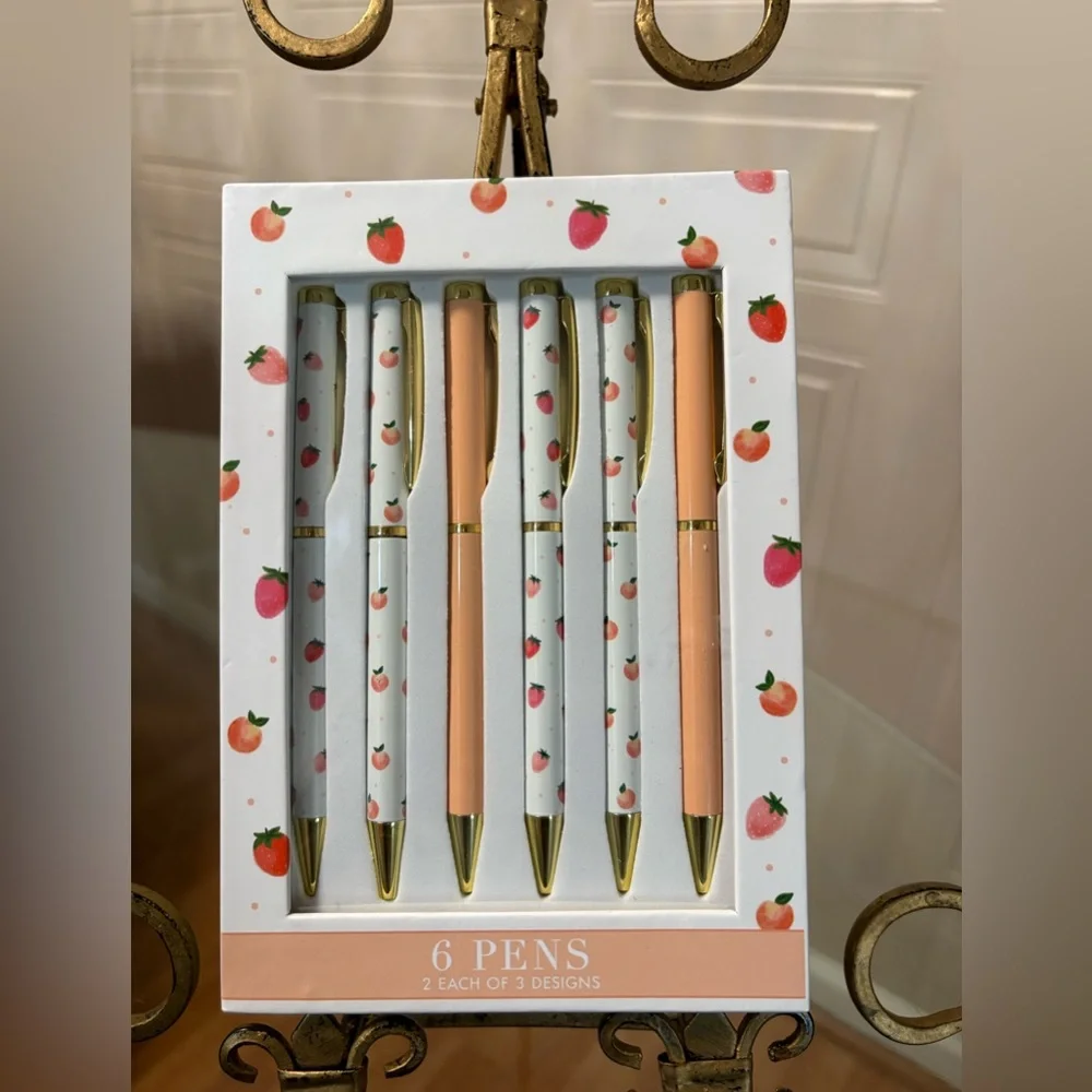 Beautiful 3 Different Designs Lady  Jayne Ltd  6 Pen Stylos
